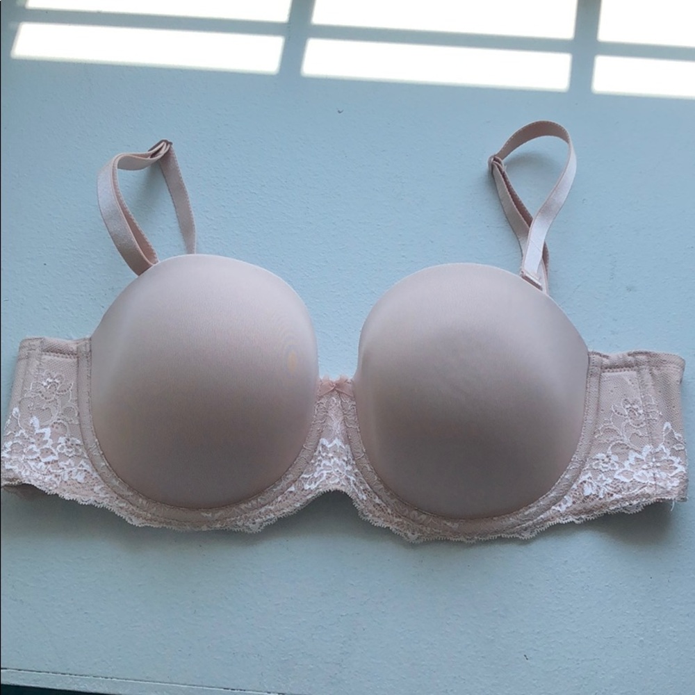 Torrid nude strapless bra